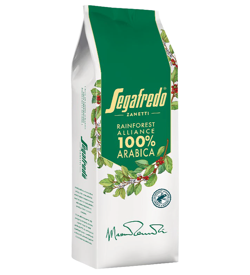 Segafredo Rainforest Alliance 100% Arabica Coffee Beans 1kg