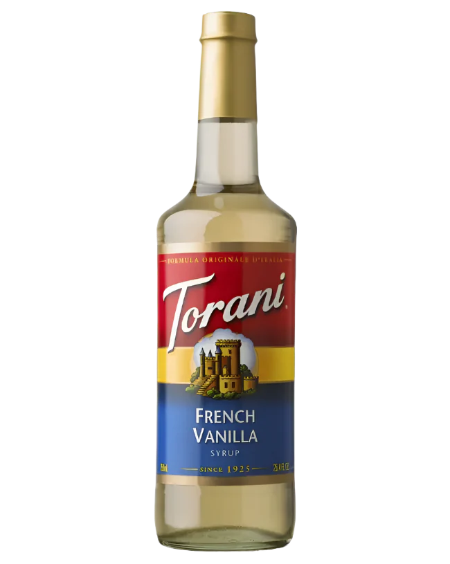 Torani French Vanilla Syrup 750ml