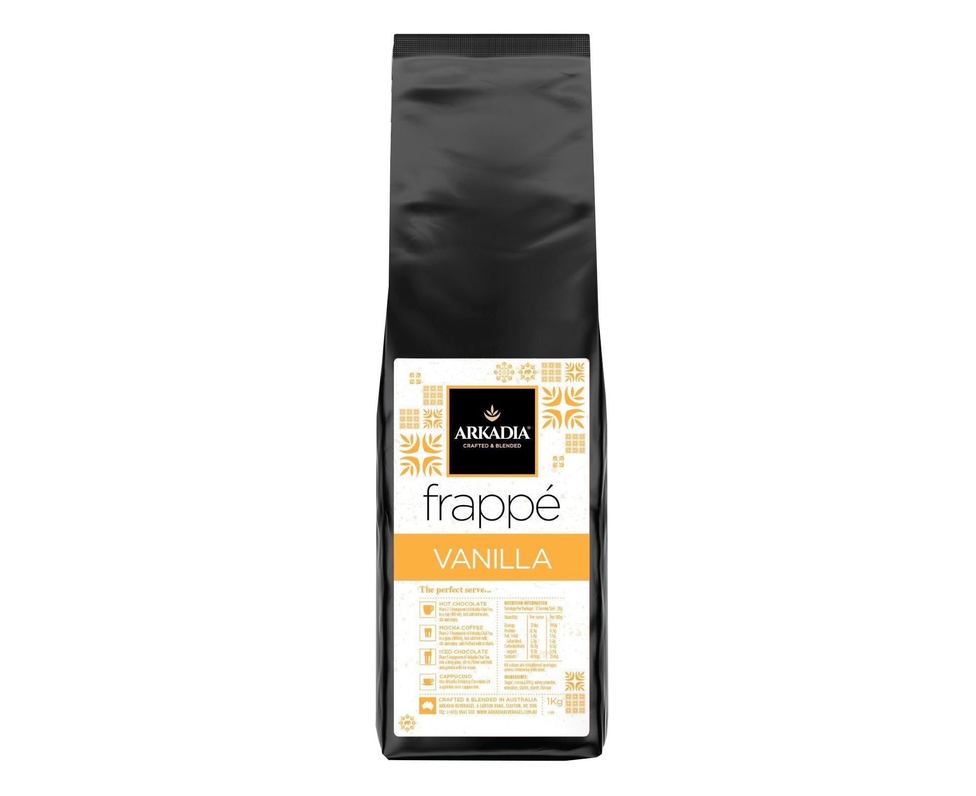 Arkadia Vanilla Frappe Powder 1kg