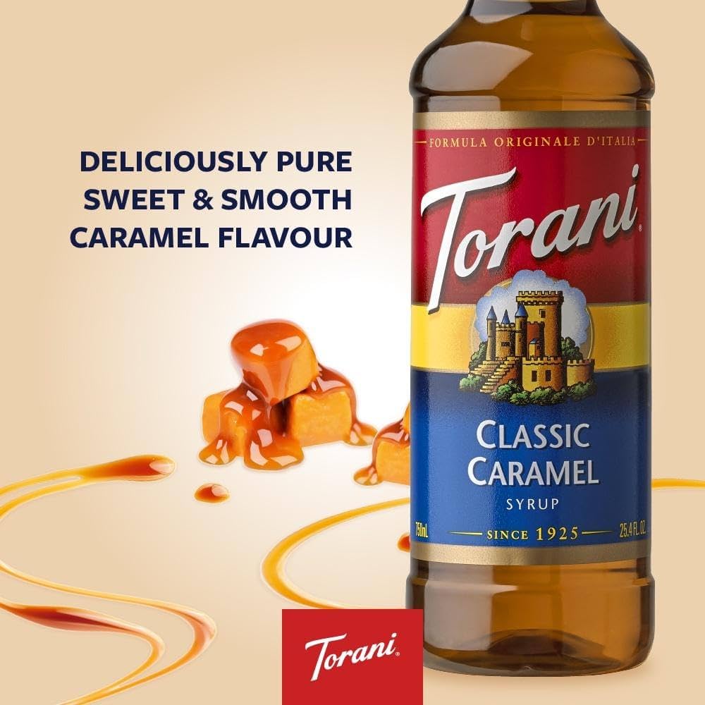Torani Caramel Classic Syrup 750ml